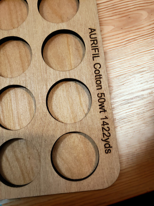 Aurifil Thread Storage Trays - unnumbered | thread spool organizers | thread storage | Aurifil thread storage