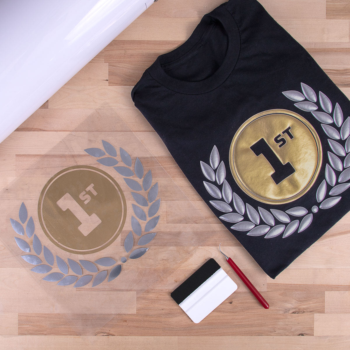 Siser® Easy Puff Metallic heat transfer vinyl sheet 12" x 12" | craft vinyl | HTV | easy puff | metallic