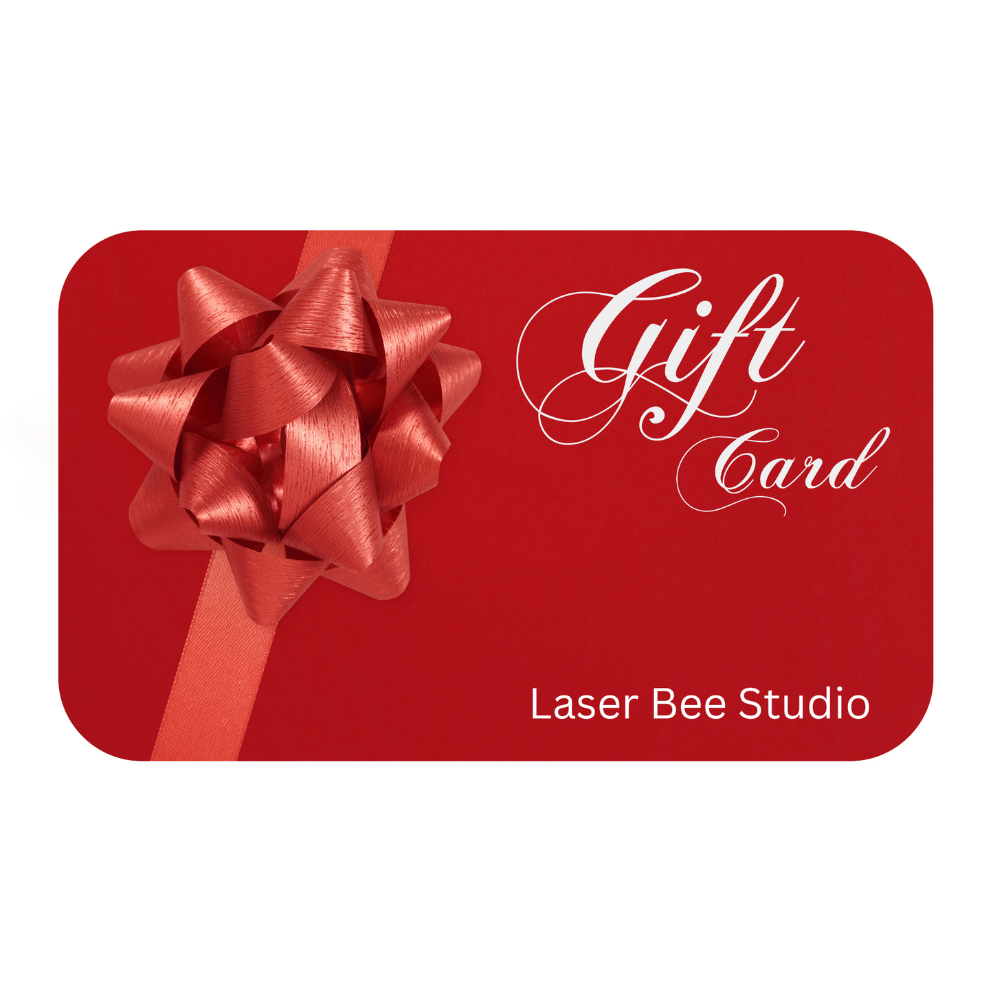 Laser Bee Studio gift card | gift card | birthday gift card | special occasion gift card
