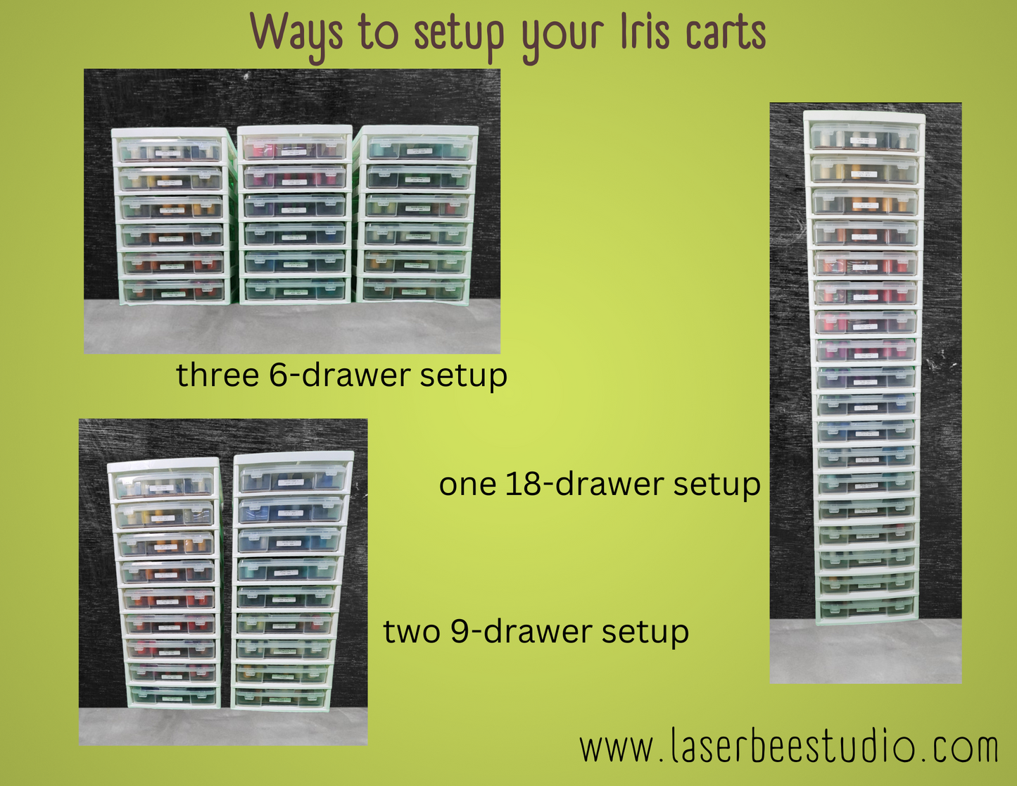 Isacord Embroidery Thread Storage Trays | thread spool organizers | embroidery thread storage | Isacord thread storage