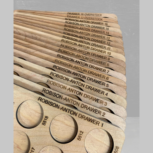 Robison-Anton Embroidery Thread Storage Trays | thread spool organizers | embroidery thread storage | Robison-Anton thread storage