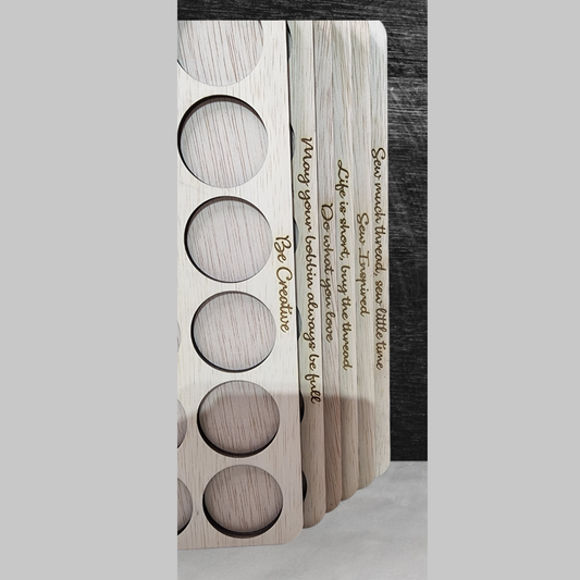 Embroidery Thread Storage Trays (set of 6 trays) | thread spool organizers | embroidery thread storage | thread storage