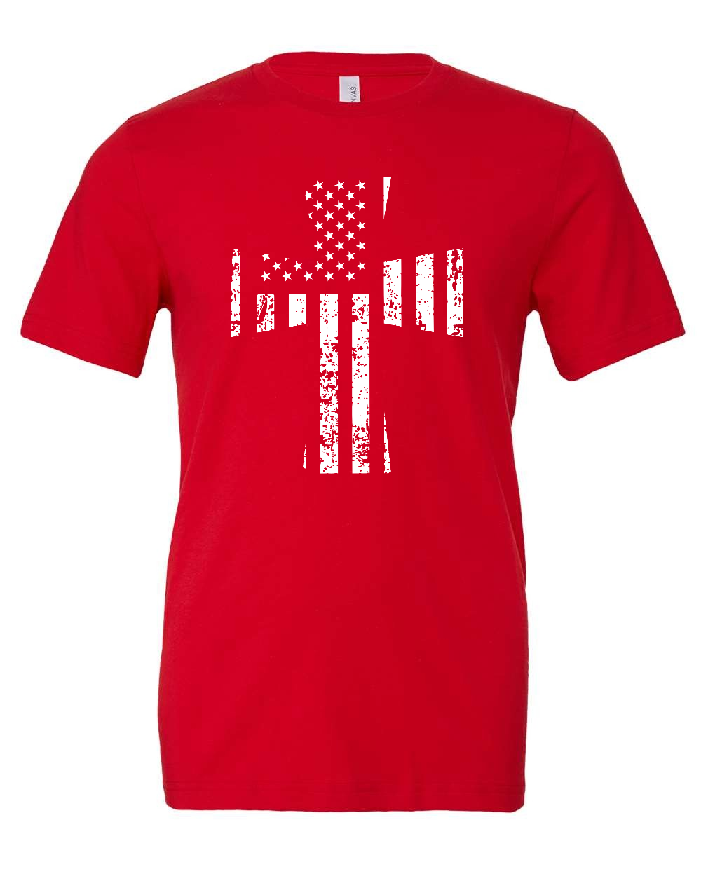 Distressed United Cross T-Shirt