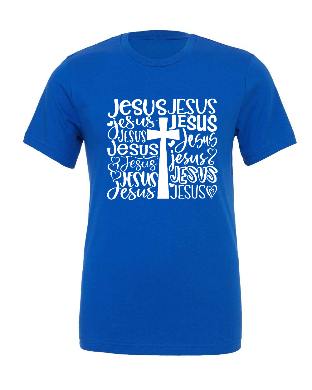 Jesus subway art T-Shirt (white print)