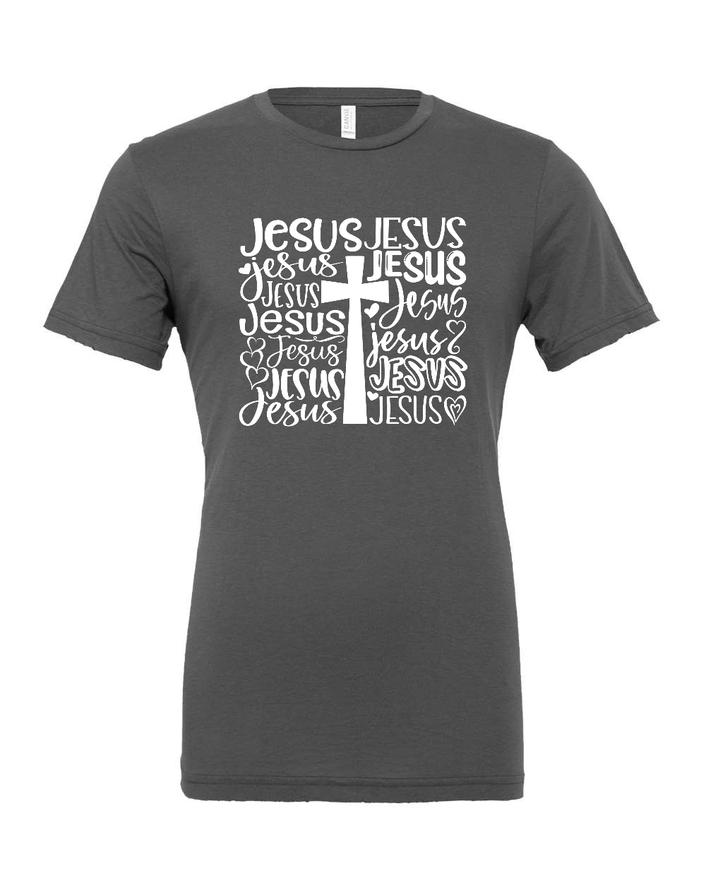 Jesus subway art T-Shirt (white print)