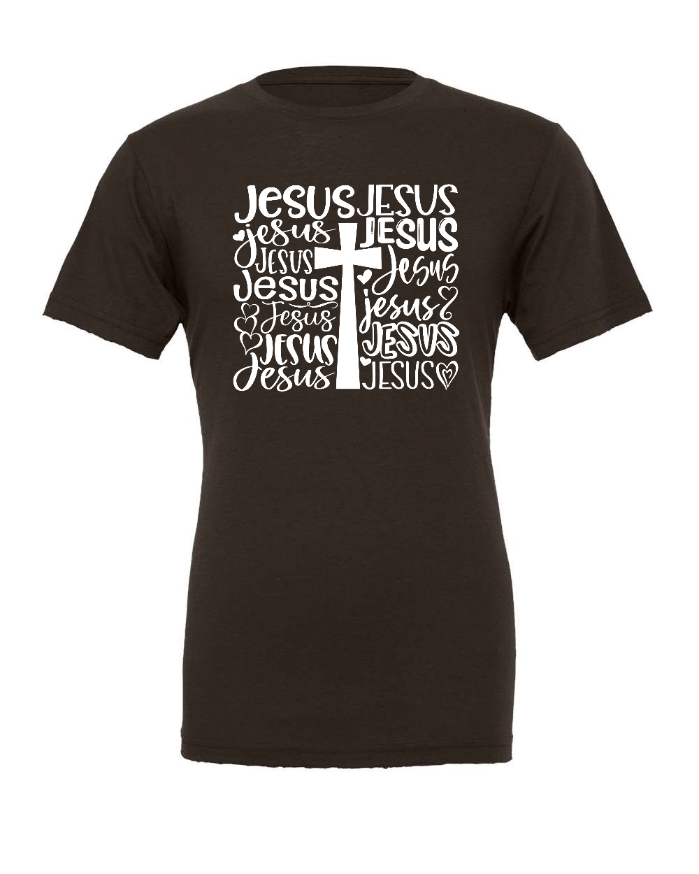 Jesus subway art T-Shirt (white print)