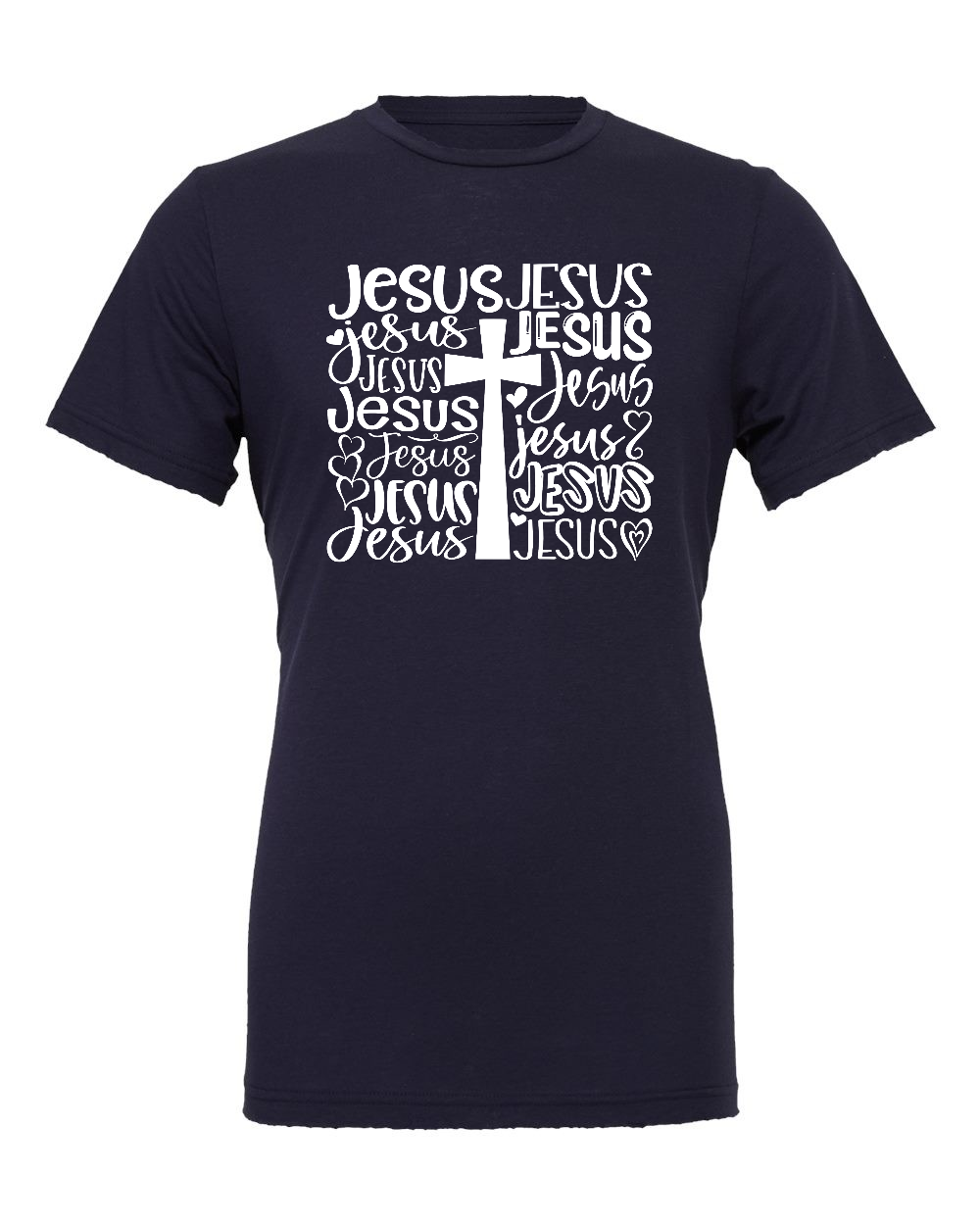 Jesus subway art T-Shirt (white print)