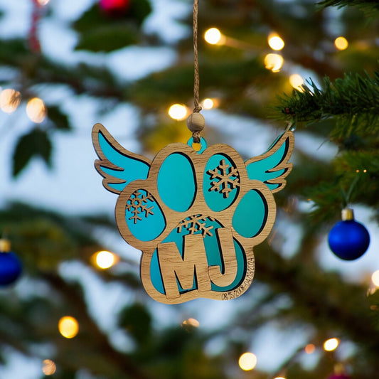 Personalized Pet Memorial Ornament | holiday decoration | rememberance gift