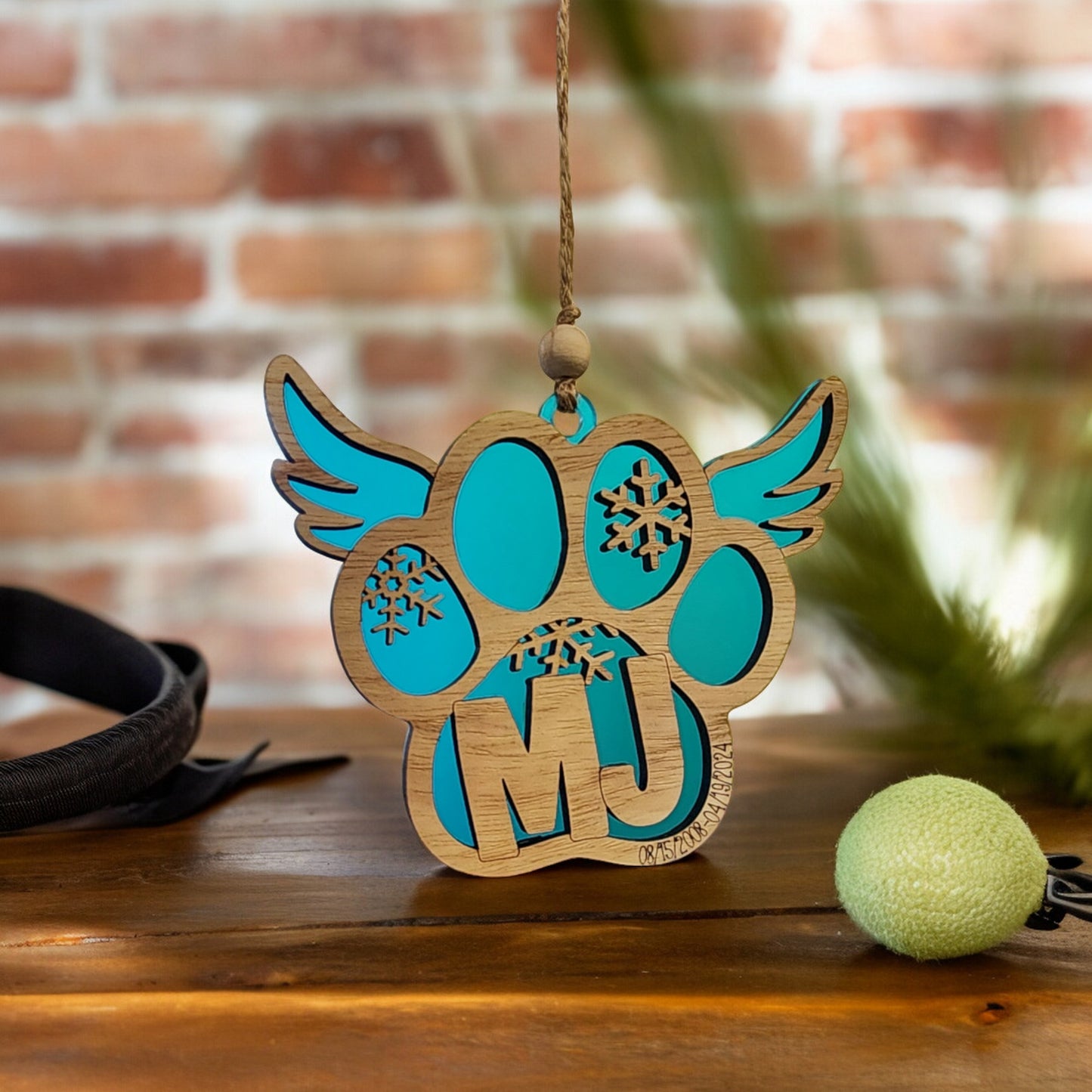 Personalized Pet Memorial Ornament | holiday decoration | rememberance gift