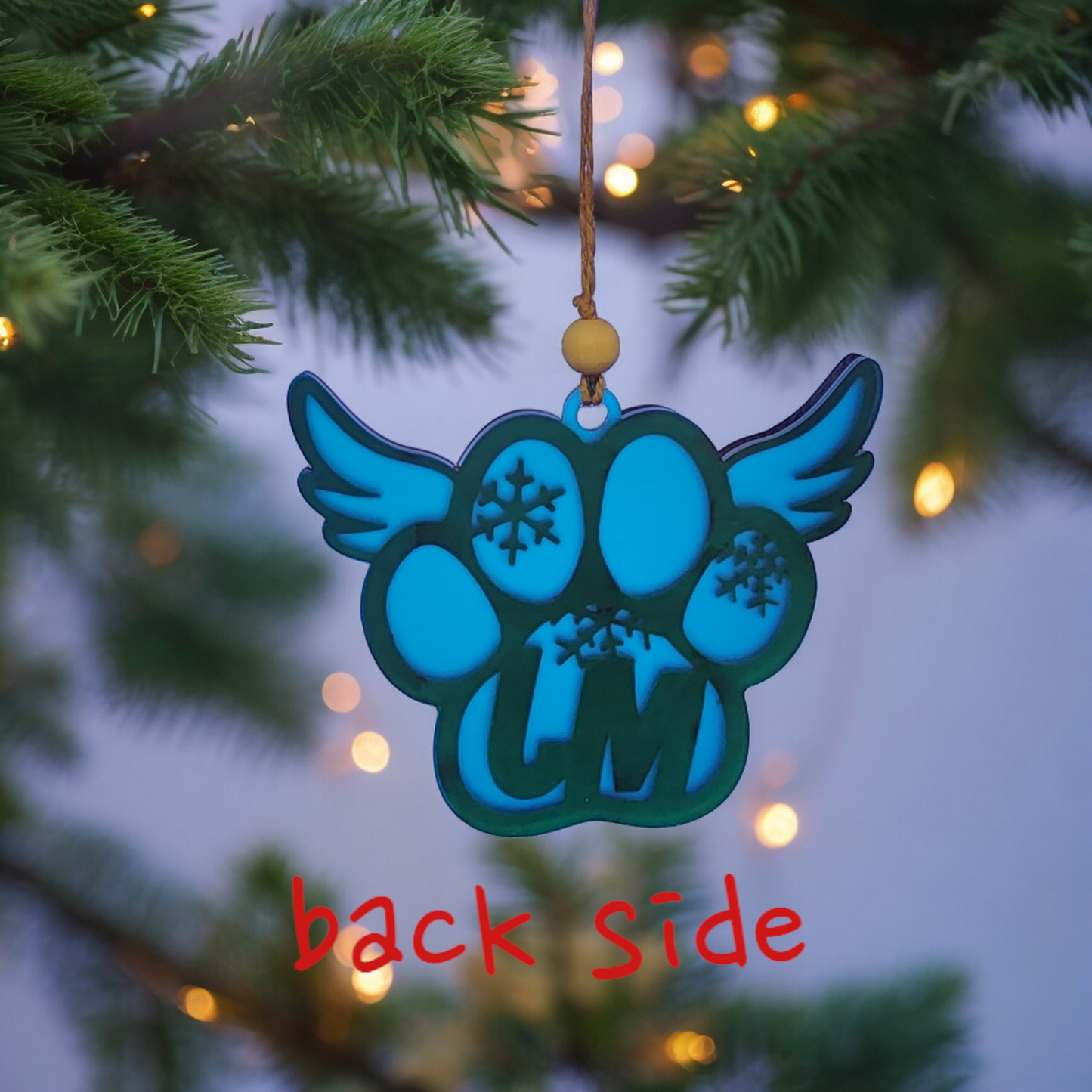 Personalized Pet Memorial Ornament | holiday decoration | rememberance gift