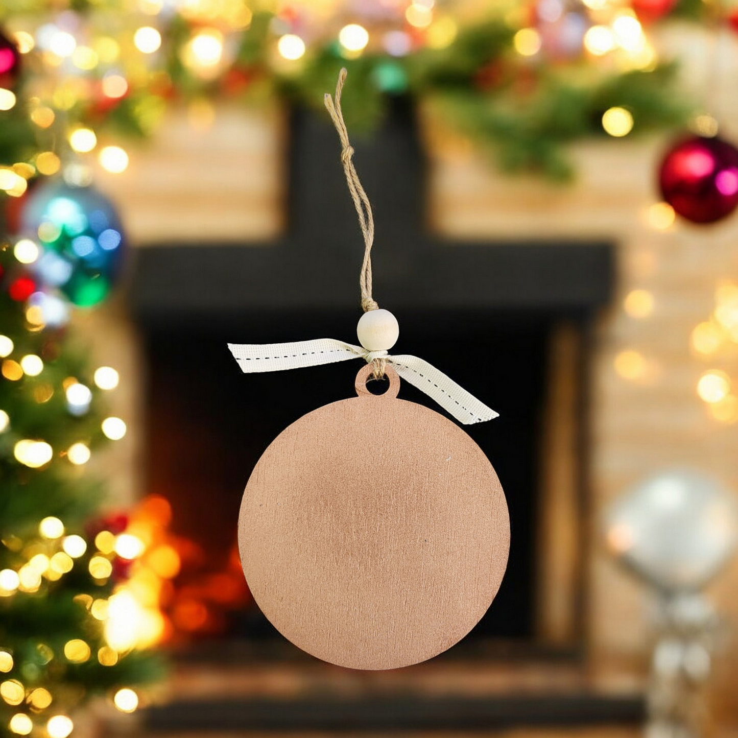 Sewing Mends the Soul layered ornament | sewing ornament | hobby themed ornament