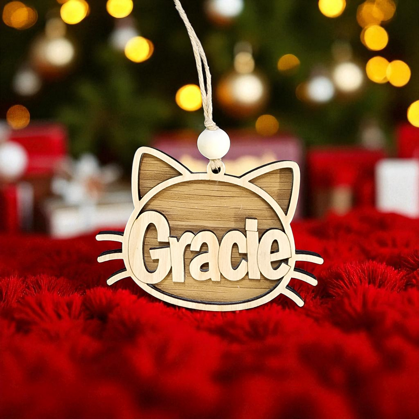 Personalized Cat Ornament | pet ornament | cat ornament | personalized ornament