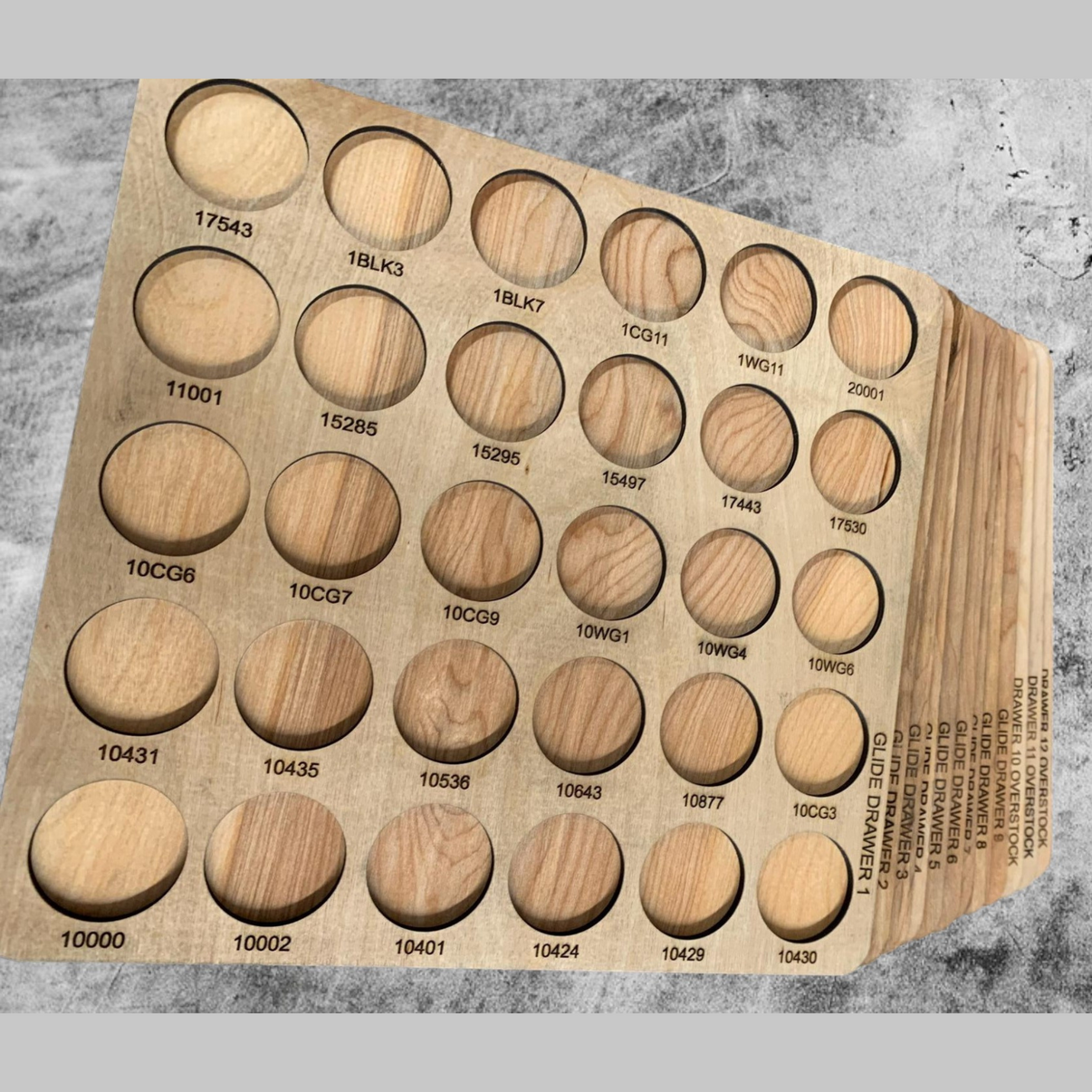 Glide thread storage trays – Laser Bee Studio