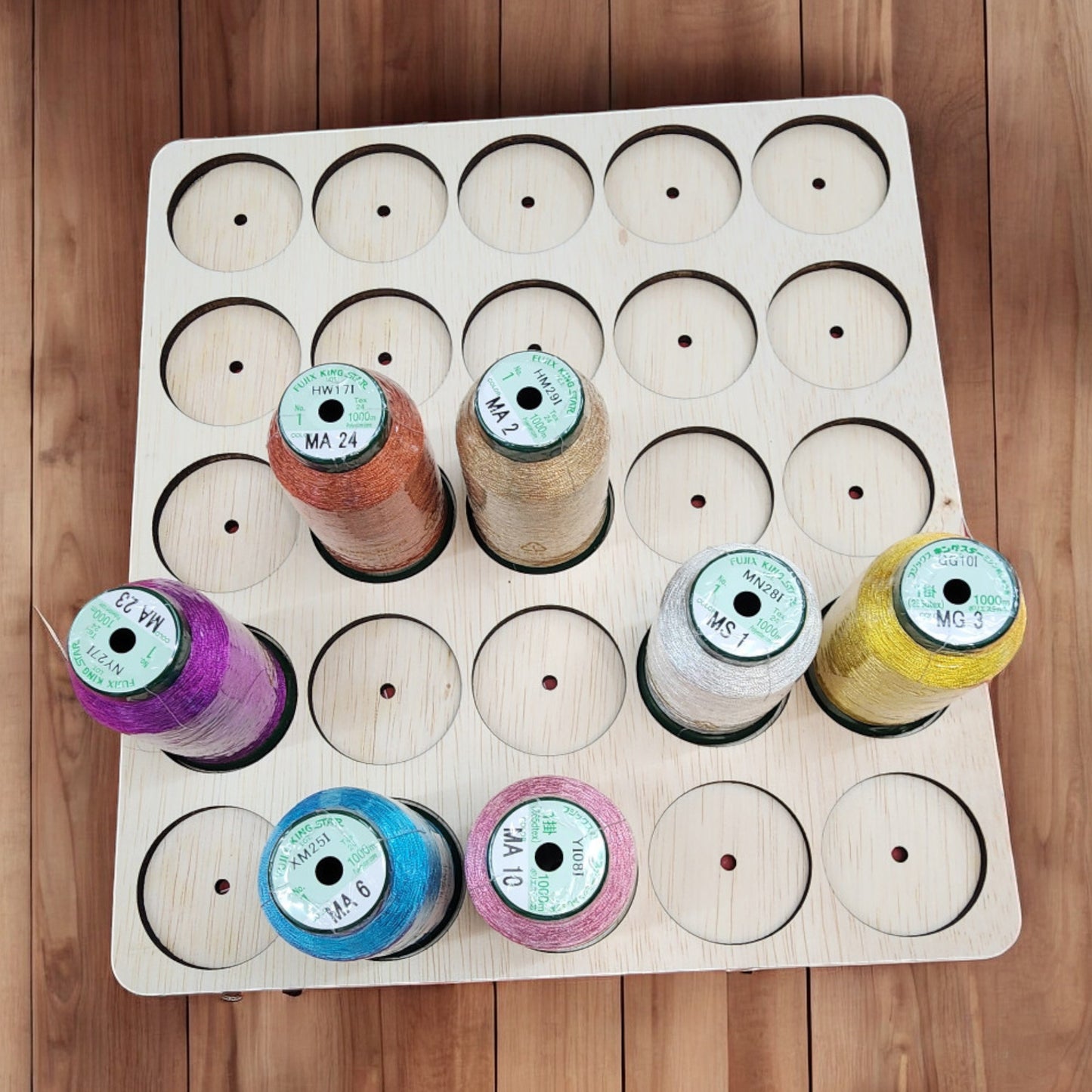Ikea Kallax Drawer Thread Storage Trays | thread spool organizers | embroidery thread storage | thread storage