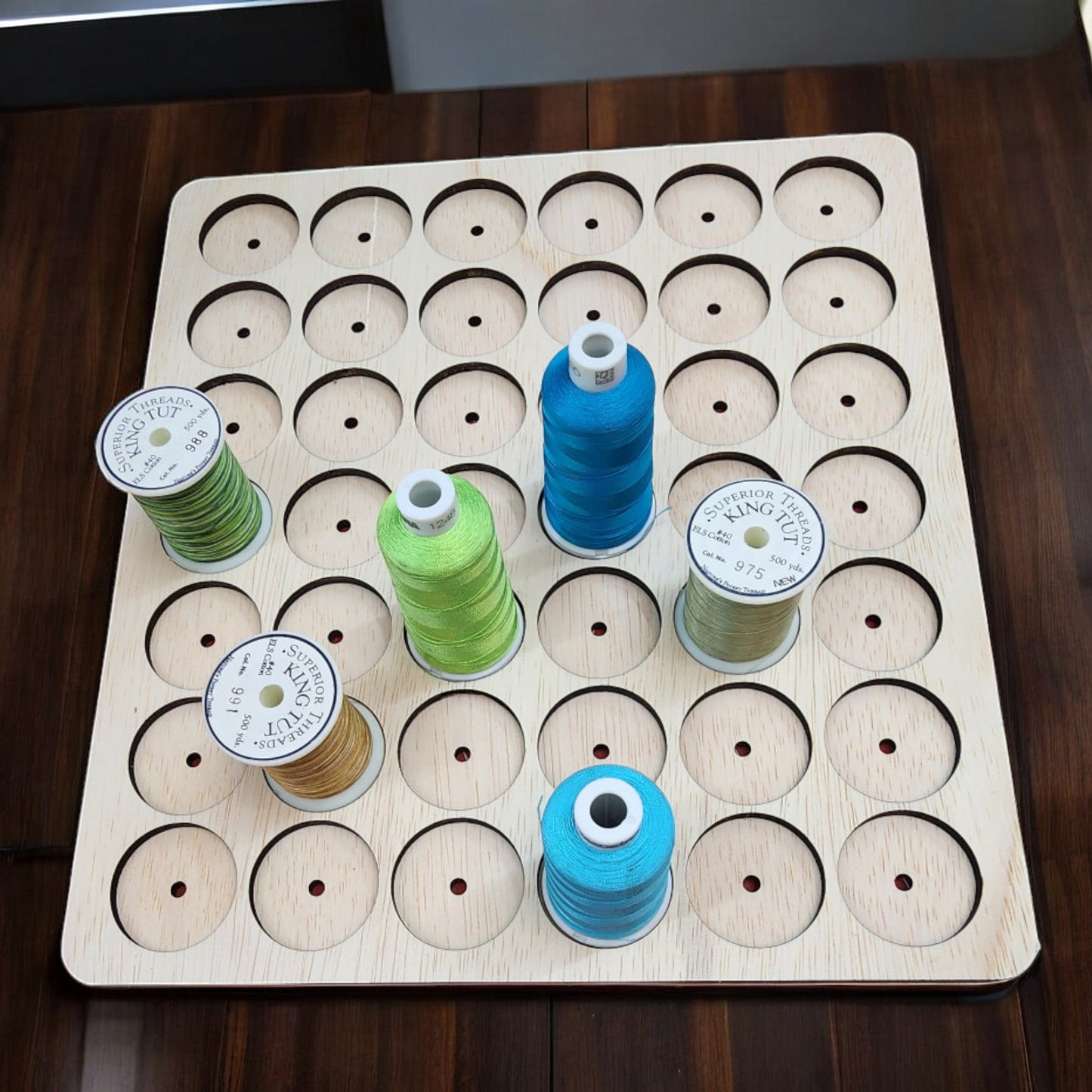Ikea Kallax Drawer Thread Storage Trays | thread spool organizers | embroidery thread storage | thread storage