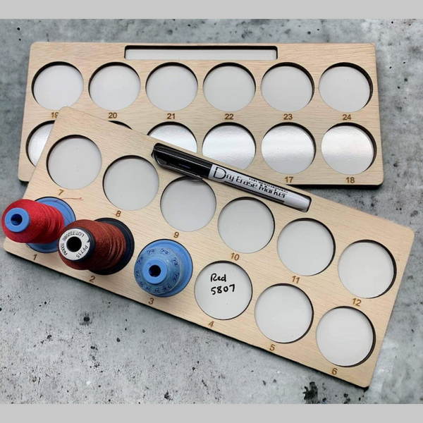 Embroidery Thread Project Tray (Set 1) | Project Tray | Thread Tray ...