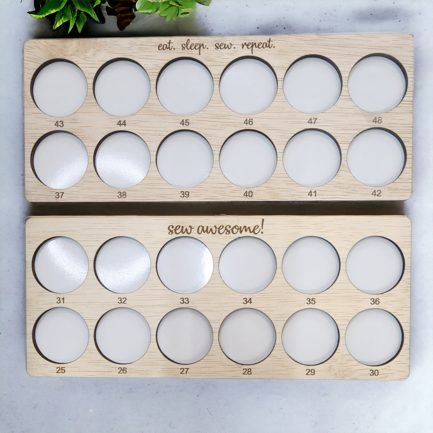 Embroidery Thread Project Tray (Set 2) | Project Tray | Thread Tray | Thread Organizer