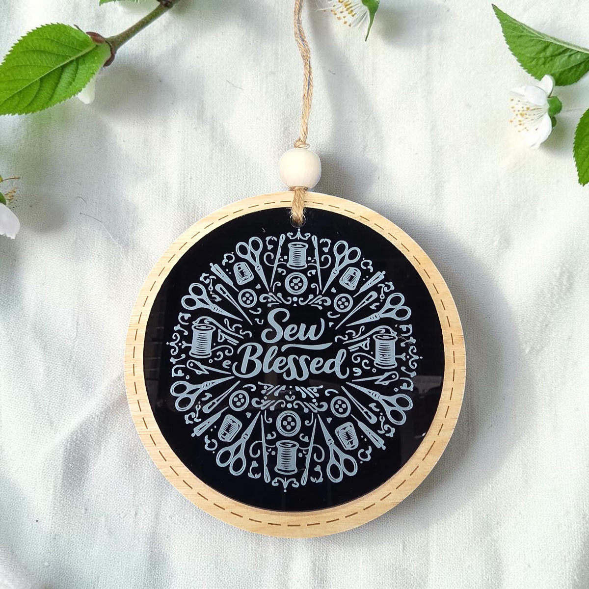 Sew Blessed Christmas Ornament | Sewing & Quilting Gift